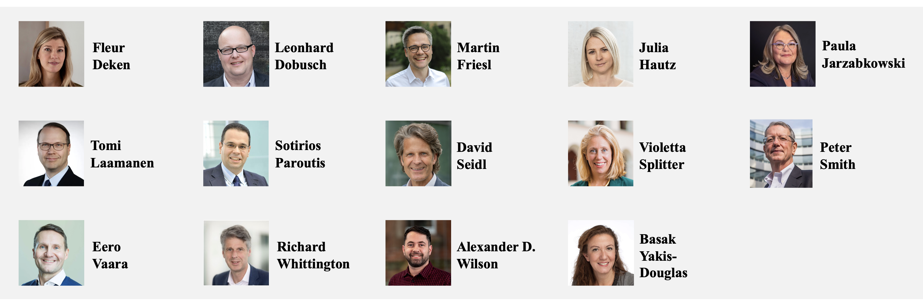 Open Strategy Workshop Experts