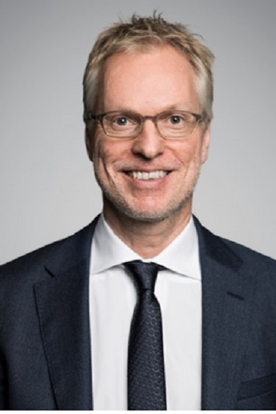 Photograph of guest lecturer Professor Doctor Björn Ambos